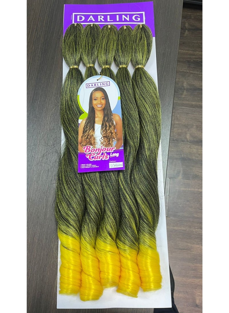 وصلات شعر X-Pression LAGOS Ultra Braid الجاهزة للتركيب - لا تحتاج إلى تحضير